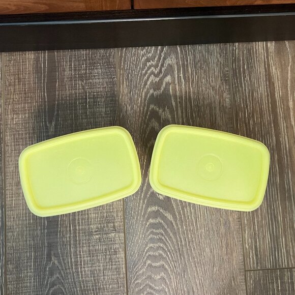 Vintage Tupperware Shelf Saver Stackable Container – Set of 2 - Picture 3 of 11